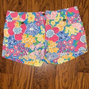 Lilly Pulitzer Colorful Floral Women's Shorts